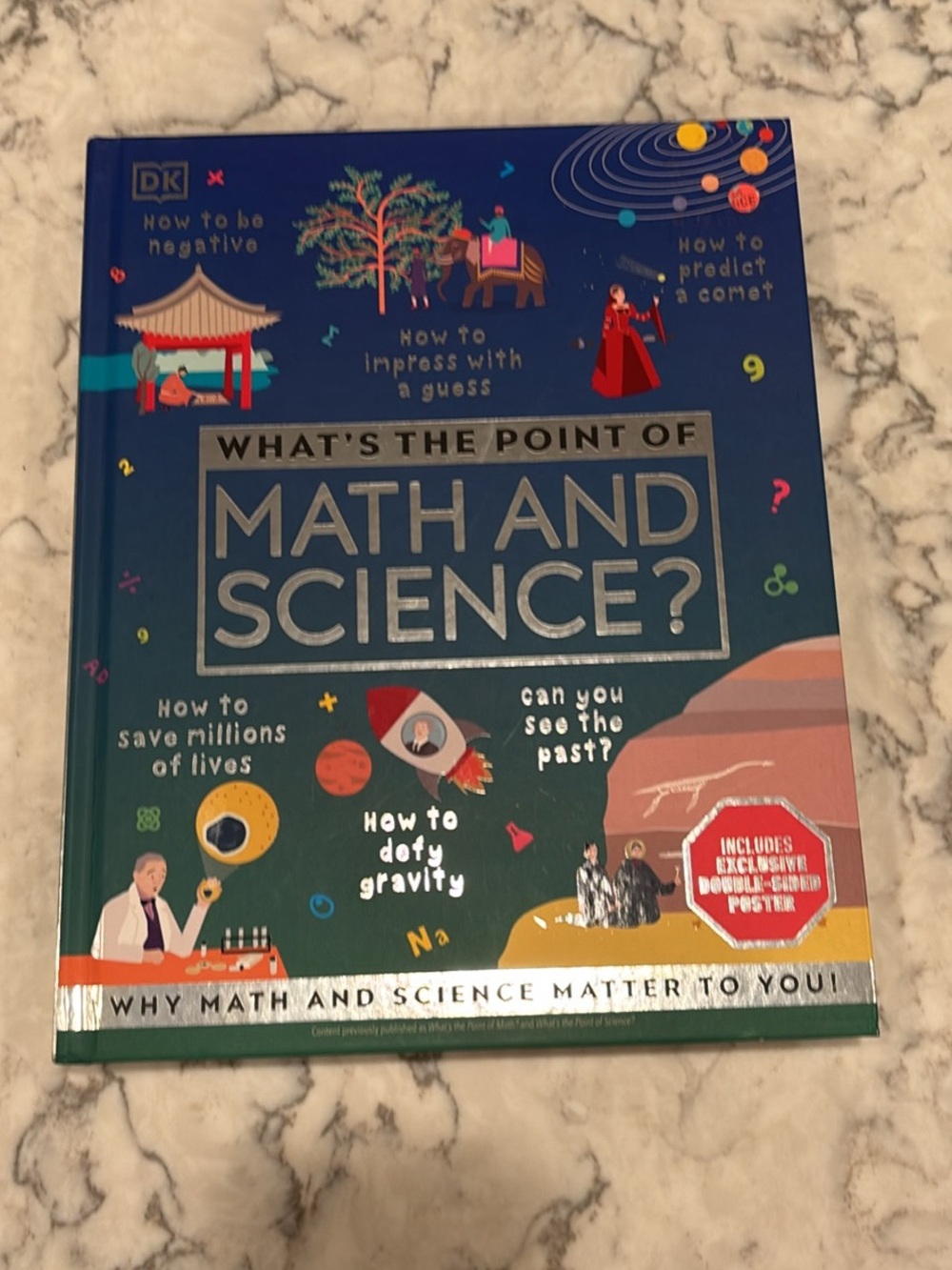 DK New What's the Point of Math and Science? Hardcover Book